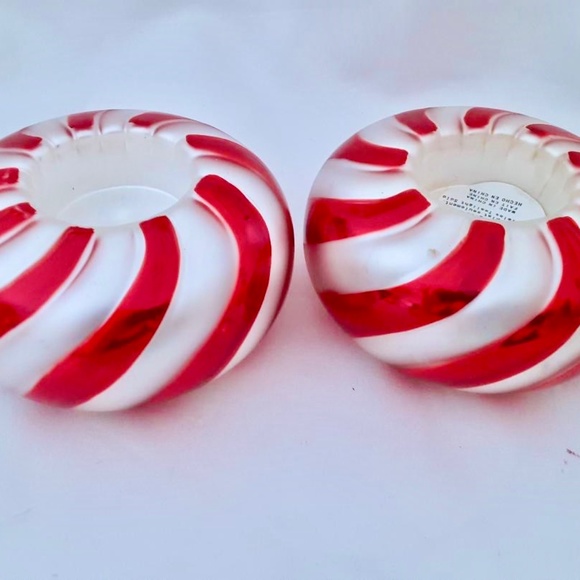 NIB Pair of Convertible Taper/Tealight Candle Holders - Picture 3 of 4